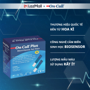 Hộp 50 Que Thử Đường Huyết On Call Plus Dùng Cho Máy On Call Plus & On