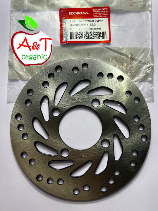 KVY High Quality DISK BRAKE / ROTOR / DISC PLATE Honda Beat fi v1 v2 ...