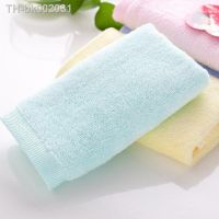 ✽ Manufacturers Selling Bamboo Fiber Thickening Small Towel Infant Baby Wipes Pure Color Hand Towel Children Wash Face Towel