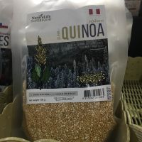 ควินัวขาว  QUINOA 100 กรัม อินเดอร์ฟู้ด