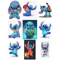 5D Diy Lilo &amp; Stitch Diamond Painting Full SquareRound Rhinestone Diamond Embroidery Cross Stitch Kits Mosaic Home Decor Jh064