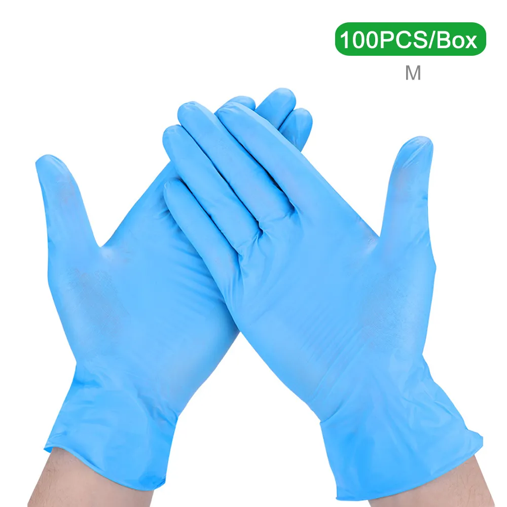rubber gloves latex free powder free