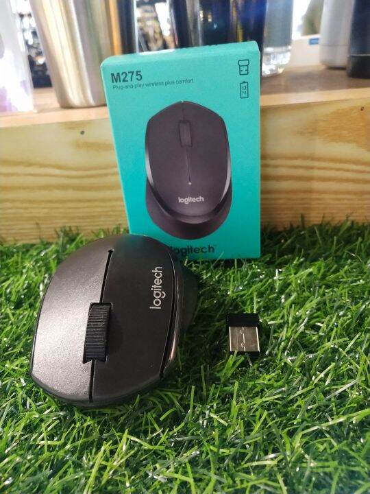 Logitech M275 Silent Plus Wireless Mouse 2.4GHz USB Optical Mice