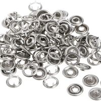 9.5mm Metal Snap Button Press Button Ring Studs Fasteners