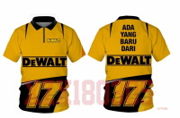 3d F1 racing 2023 Dewalt print all polo POLO shirt 014 New polo shirt