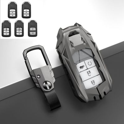 ตัวป้องกันเคสหุ้มกุญแจ Kunci Remote Mobil อัลลอยสำหรับฮอนด้า CRV CR-V พอดีกับ Civic Accord HR-V HRV City Odyssey อุปกรณ์ XR-V