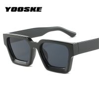 ⊕☬ YOOSKE Vintage Small Square Sunglasses for Men Women Luxury Brand Designer Retro Sun Glasses Unisex Ins Popular Shades Eyewear