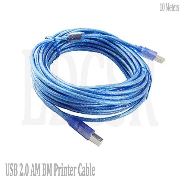 Ed Usb 20 Am Bm Printer Cable 10 Meters Lazada Ph 3764