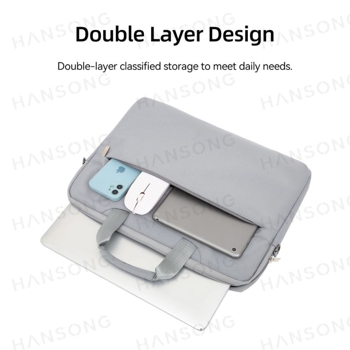 กระเป๋าถือแล็ปท็อปเคสสำหรับ-macbook-microsoft-dell-lenovo-xiaomi-samsung-acer-hp-huawei-11-13-3-14-15-6ฝาครอบนิ้วคอมพิวเตอร์โน้ตบุ๊ค