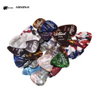 30pcs Alice High Quality Pearl Celluloid Acoustic Electric Guitar Picks Plectrums Assorted Thickness Colors