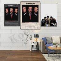 Retro Goodfellas Mob นักเลงภาพยนตร์คลาสสิกบทคัดย่อ Graphic Design โปสเตอร์ภาพยนตร์ทางเลือก Tylographic Art Room Wall Decor Vintage Artwork