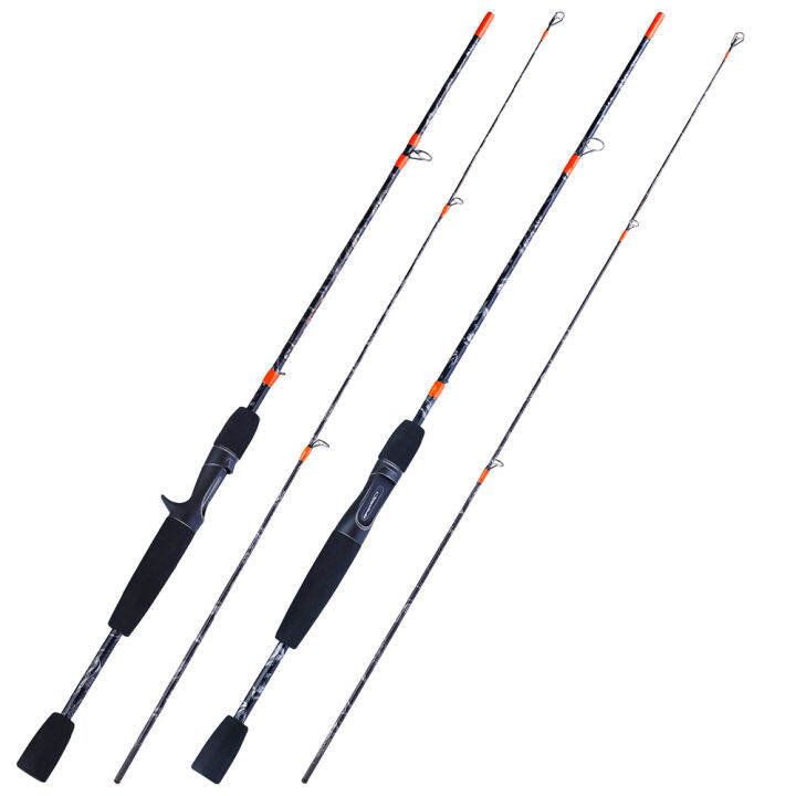 Travel fishing rods 2 sections 5Ft spinning casting fishing rod bass