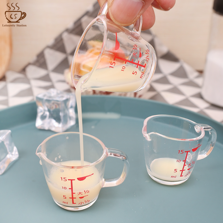 15ml Plastic Graduated Measuring Cup Liquid Container With Scale