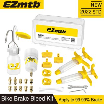 ◐ Ezmtb 2022 STD Bicycle Hydraulic Disc Brake Oil Bleed Kit Tools For SHIMANO/ SRAM/MAGURA/Avid/Campagnolo MTB Road Bike Brake