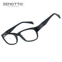 ZENOTTIC 2023อะซิเตดเกี่ยวกับสายตากรอบแก้วสำหรับขนาดเล็กย้อนยุคสี่เหลี่ยมไม่มีใบสั่งแพทย์368