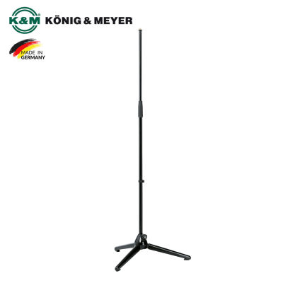 K&M 20000 Microphone Stand ขาตั้งไมค์ ขาตั้งไมโครโฟน แบบตรง ฐาน 3 ขา ปรับสูงได้ 91 - 161.5 ซม. พับเก็บได้ (Model: 20000-500-55) ** Made in Germany **