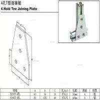 4 / 6 / 8 Holes T Type 3030 4040 2040 3060 4080 4590 Connection Plate Corner Bracket Joint Board For Aluminium Profiles Hand Tool Parts Accessories