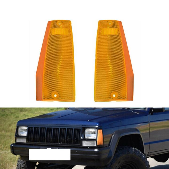 corner-parking-light-pair-set-for-1984-1997-wagoneer-comanche-pickup-truck-56000111-56000110