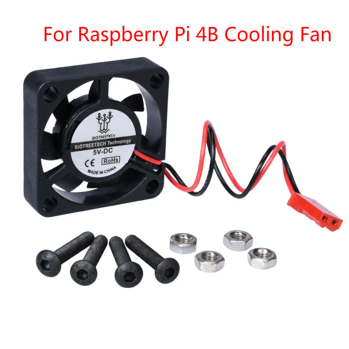 cod-fuchijin77-พัดลมพัดลมซีพียูขนาดเล็กสำหรับ-raspberry-pi-4พัดลมทำความเย็น-พัดลมขนาดเล็ก30x30x7มม-พัดลมทำความเย็นไร้แปรงสำหรับ-raspberry-pi-4-model-b