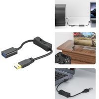 Kabel Ekstensi USB3.0 dengan Sakelar Jalur Sinkronisasi Data Kabel Extender Pria ke Wanita USB untuk Lampu Meja LED Kipas USB