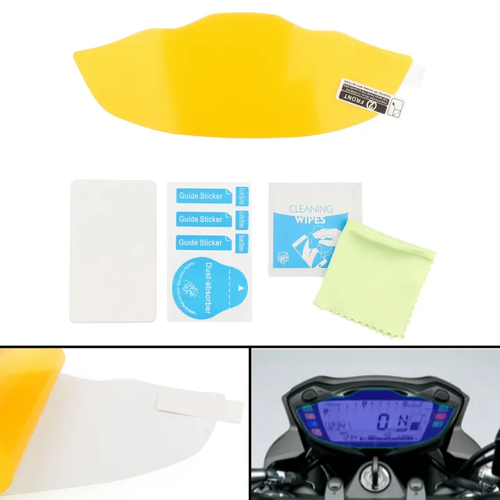 Speedometer Tachometer Gauge Odometer Film Screen Fit for Suzuki SV650 GSXS 750