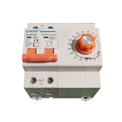Mechanical timer switch max 63A with 2p breaker electric timer switch with 1times on off time set range 1min-2H 220V 240V 50Hz