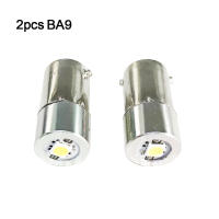 2pcs BA9ไฟฉาย LED 0.5W 1W 3V 4.5V 6V 7V 9V 12V 15V สำหรับภายในจักรยานไฟฉาย spott โคมไฟหลอดไฟหัวหลอดไฟ BA9S