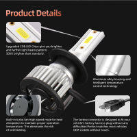 2 PCS H4 H7 LED H1 H3 H8 H9 H11 Car Headlight 12000LM 9005 9006 9004 9007 3000K 6000K 8000K Auto Fog Lights 12V LED Lamp Bulb