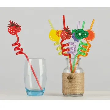  Drinking Straws Glasses Plastic - 5Pcs Fun Glasses