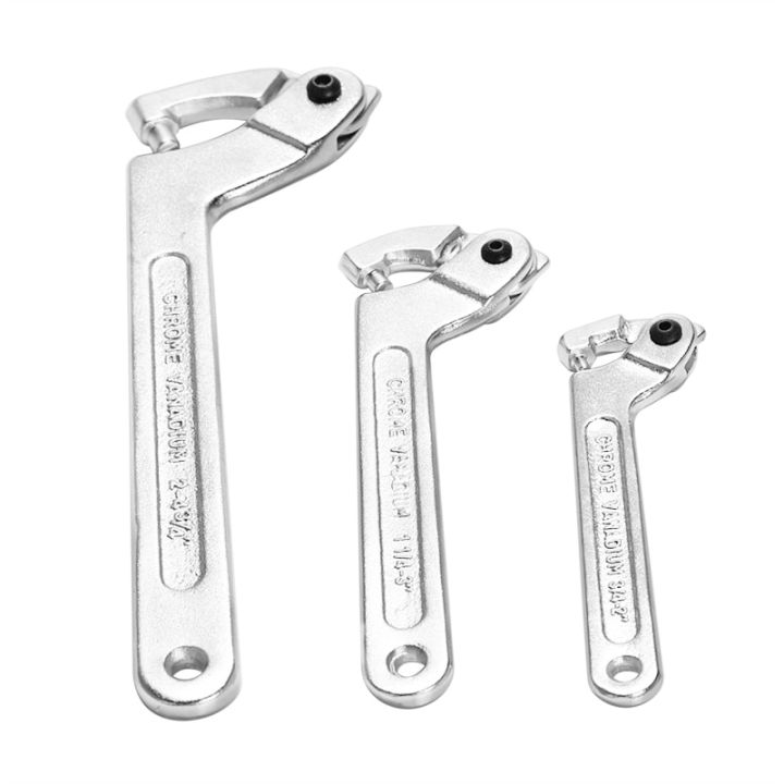 adjustable-hook-wrench-nuts-bolts-universal-c-shape-spanner-tool-screw-nuts-driver-flat-round-ends-heavy-duty-repair-hand-tool