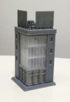 Outland Models Modern City Building 4 Story Office Z Scale Railway Layout