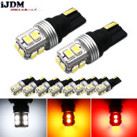 10pcs T10 LED Bulb Canbus white 12V W5W 168 194 led Lamp For License Plate Lights, also Parking Position Lights, Interior Lights