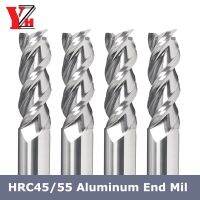 HRC45/55 เครื่องตัดคาร์ไบด์ทังสเตน End Mill CNC 3 ขลุ่ยสําหรับอลูมิเนียมทองแดงพลาสติก 4 6 8mm 10mm 12mm 14mm 16mm 18mm 20mm