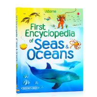 Usborne marine encyclopedia First Encyclopedia of seas and oceans English original picture book marine life enlightenment cognition full color illustration childrens Encyclopedia science Hardcover