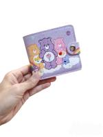 Care Bear กระเป๋าแคร์แบร์ กระเป๋าตังค์   หนัง pu หนังดี - มีช่องใส่เหรียญ  ใส่บัตรด้านใน - ขนาด 11×9.5 cm