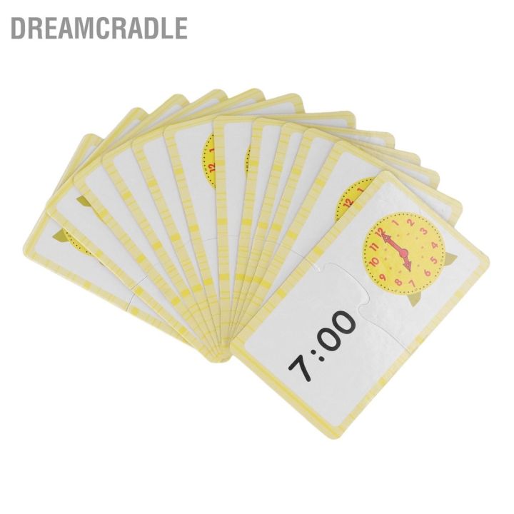 dreamcradle-นาฬิกาลูกเต๋า-3-ลูกเต๋า-24-ใบ-ของเล่นเสริมการเรียนรู้เด็ก