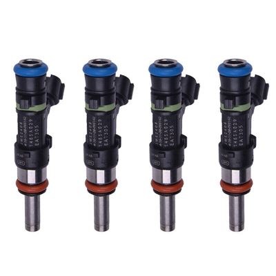 4PCS Fuel Injector Fuel Injector Black Automobile Fuel Nozzle 1465A029 EAT305 for Mitsubishi Lancer 2.0L L4 08-10