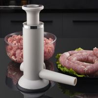 【CW】 Sausage Stuffer Meatball Make Homemade Use Filler Meat Grinders Horizontal Filling Funnel Accessories