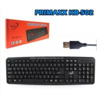 Primaxx ws-kb-502 Gaming Keyboard USB คีย์บอร์ดเกมมิ่ง Black