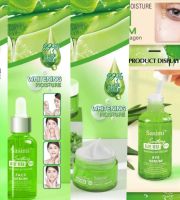 ⚡FLASH SALE⚡♡พร้อมส่ง SASIMI Aloe Vera Face Cream and Eye Serum(S-12094) (S-12095) บำรุงผิวหน้า