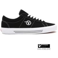 VANS SID SUEDE BLACK WHITE (สินค้ามีประกันแท้)