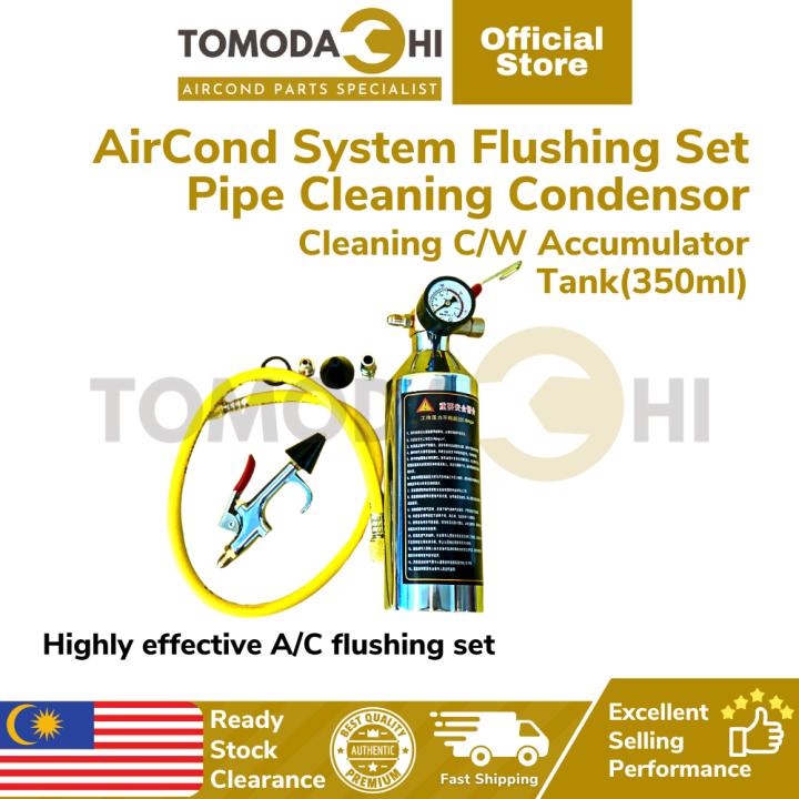 TOMODACHI AirCond System Flushing Set Pipe Cleanning Condensor