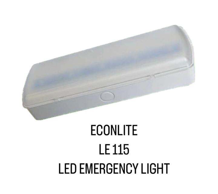 ECONLITE LE115 LED EMERGENCY LIGHT Lazada
