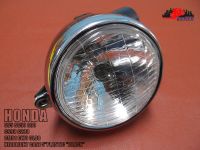 HONDA S65 SS50 S90 CS90 C200 CM91 CL70 CL90 HEADLIGHT CASE (dia. 5”) (PLASTIC) “BLACK” // ไฟหน้ารถมอเตอร์ไซค์ พร้อม กะโหลกไฟหน้า สีดำ (5 นิ้ว) สินค้าคุณภาพดี