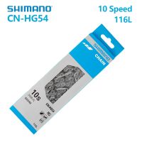 Shimano DEORE โซ่ HG54 10จักรยานความเร็วเอ็มทีบีโซ่จักรยานเสือภูเขา10 S โซ่จักรยาน HG-54สำหรับ Deore M591 M610ระบบ M6000 M670