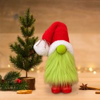 【 WYIN kitchen】ตุ๊กตาตุ๊กตา Gnome Santa Gnome รูดอล์ฟ4สีตกแต่งตุ๊กตา Faceless Xmas Party ตกแต่งตาราง Party Supplies Navidad