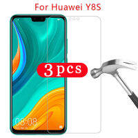 3Pcs tempered glass for y9 prime y9s y9A y8s y8p y7 y6 pro 2019 y6s y5 lite 2018 protective film phone screen protector