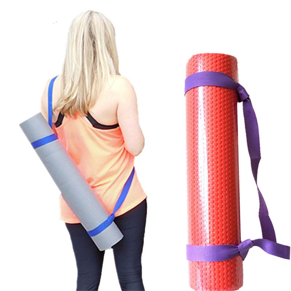 Canvas Gym Yoga Mat Strap Fitness Belt Workout Amp Yoga Yoga Mat Sling Carrier 