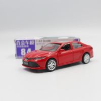 【top-rated】 Fashions King รถสำหรับโชว์รถโมเดลเหล็ก Toyota Camry แบบดึงถอยหลังทำจากอัลลอยด์1:43