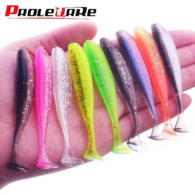 【hot】♞☃ Proleurre Jigging Wobblers Lures Silicone Soft Bait 95mm 75mm 50mm T-tail Swimbait Aritificial for Bass Pike Sea Fishing Tackle